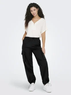 ONLCASHI CARGO PANT WVN NOOS black