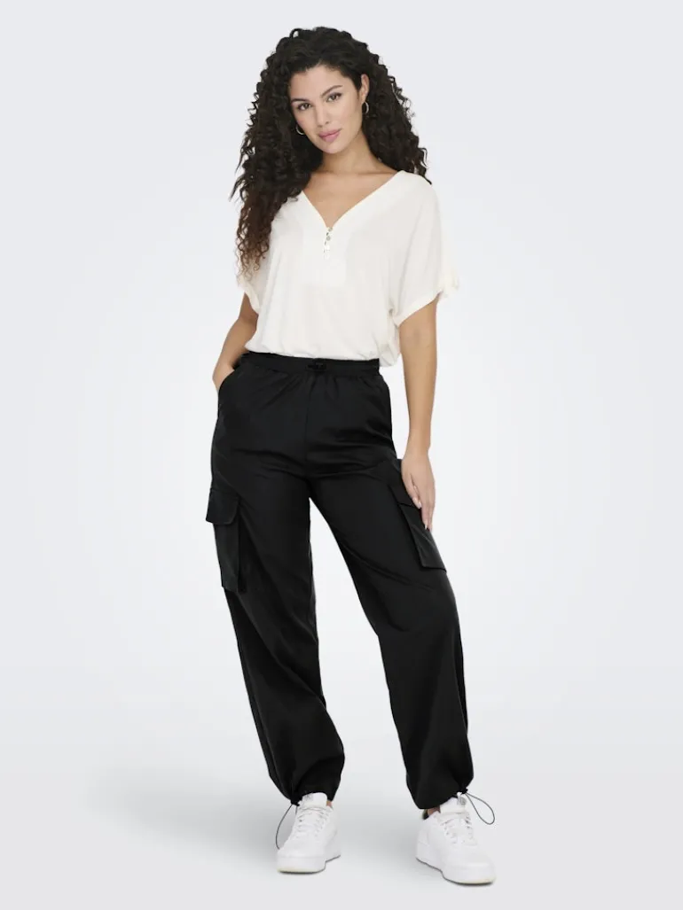 ONLCASHI CARGO PANT WVN NOOS black