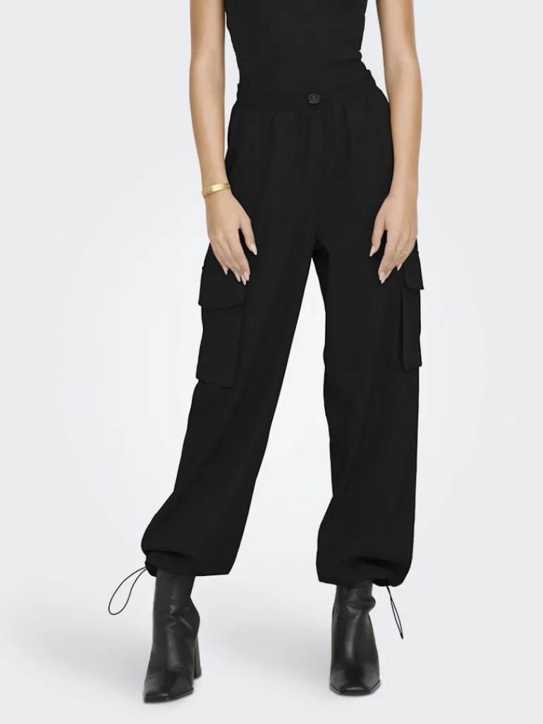 ONLCASHI CARGO PANT WVN NOOS black