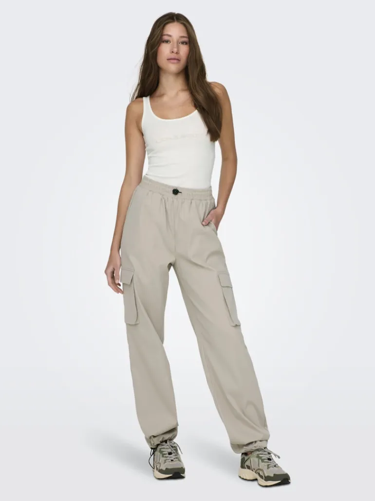 ONLCASHI CARGO PANT WVN NOOS chateau gray