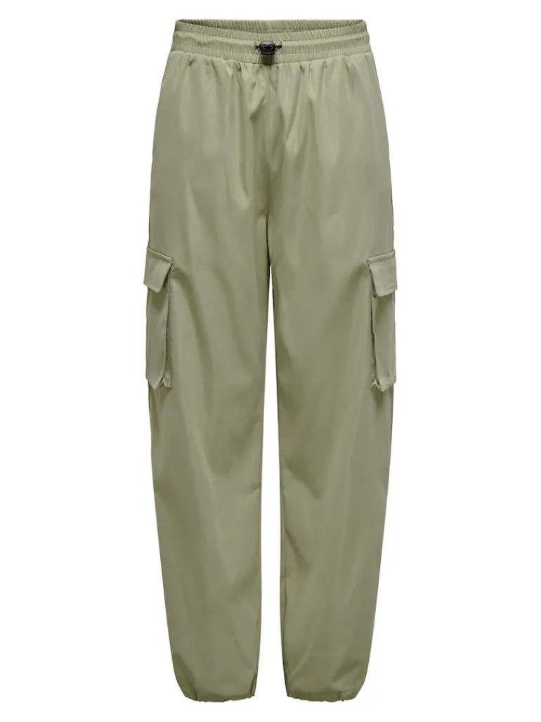 ONLCASHI CARGO PANT WVN NOOS silver sage