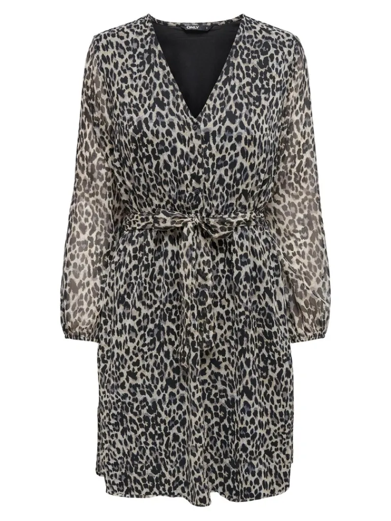 ONLCERA LIFE 3/4 SHORT DRESS WVN NOOS pumice stone