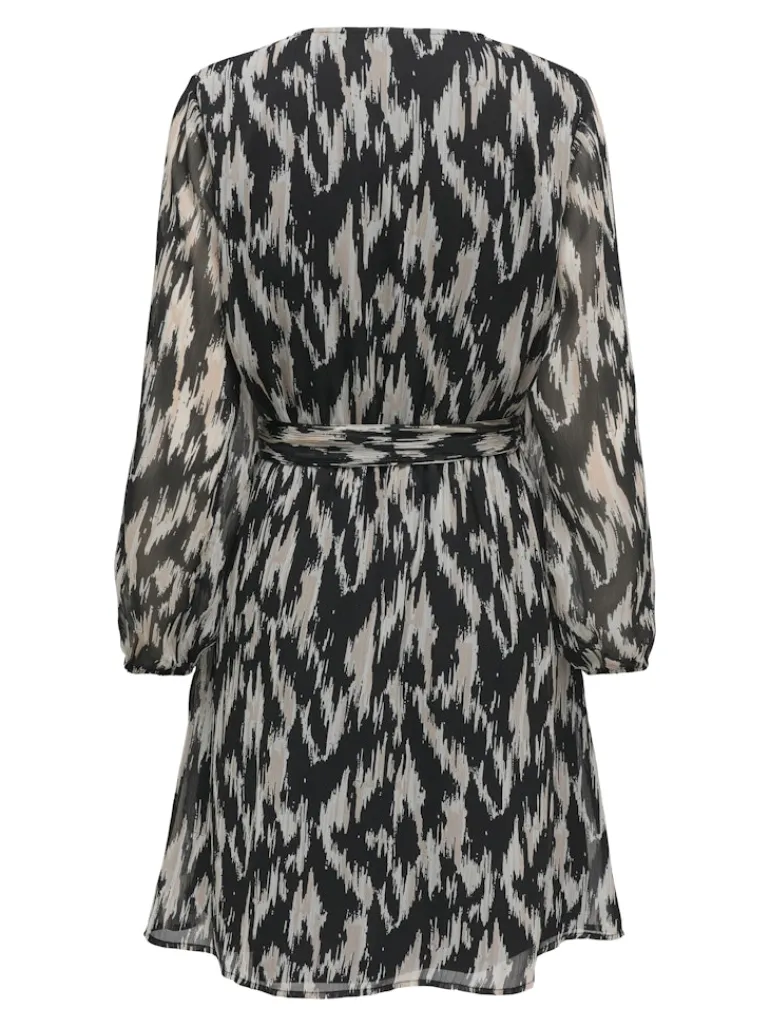 ONLCERA LIFE 3/4 SHORT DRESS WVN NOOS black10