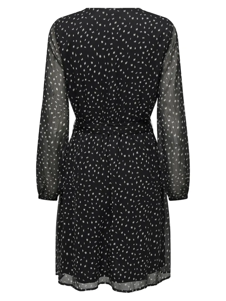 ONLCERA LIFE 3/4 SHORT DRESS WVN NOOS schwarz5