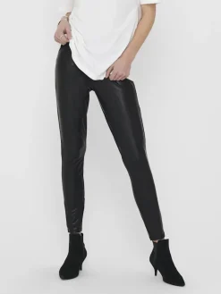 ONLCOOL COATED LEGGING NOOS JRS black