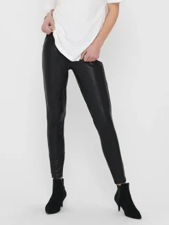 ONLCOOL COATED LEGGING NOOS JRS black