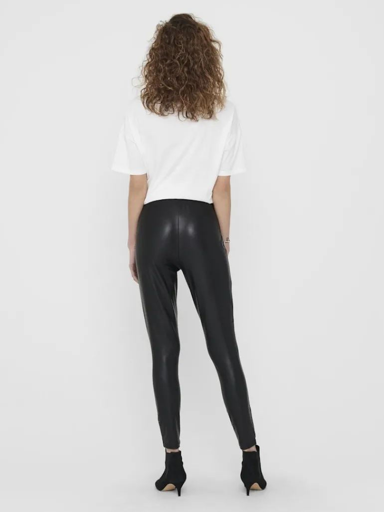 ONLCOOL COATED LEGGING NOOS JRS black