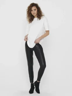 ONLCOOL COATED LEGGING NOOS JRS black