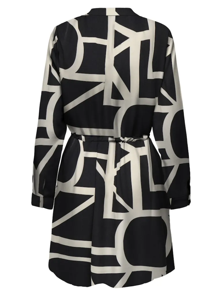 ONLCORY LIFE L/S V-NECK TUNIC WVN NOOS black