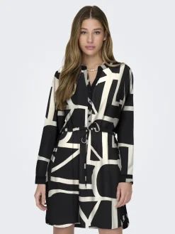 ONLCORY LIFE L/S V-NECK TUNIC WVN NOOS black