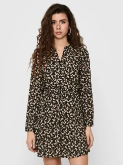 ONLCORY LIFE L/S V-NECK TUNIC WVN NOOS black1