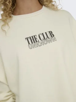 ONLDAZE L/S PARTY O-NECK SWT cloud dancer