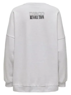 ONLDAZE L/S PARTY O-NECK SWT light grey melange