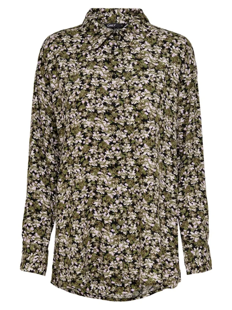 ONLDENNI L/S SHIRT WVN crocus petal