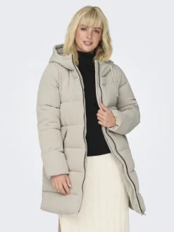 ONLDOLLY LONG CORDUROY PUFFER OTW moonstruck
