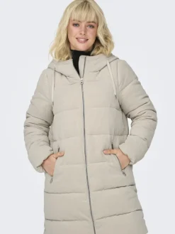 ONLDOLLY LONG CORDUROY PUFFER OTW moonstruck