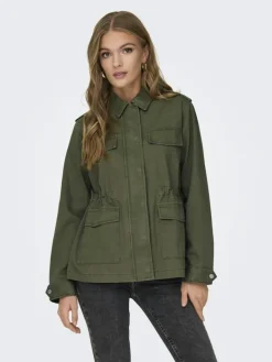 ONLDREAM L/S CARGO JACKET PNT kalamata