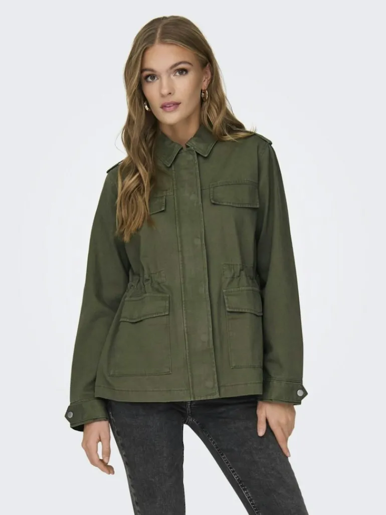 ONLDREAM L/S CARGO JACKET PNT kalamata