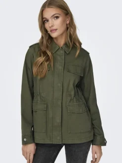ONLDREAM L/S CARGO JACKET PNT kalamata