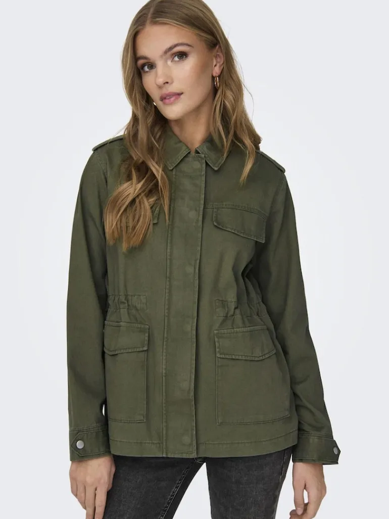 ONLDREAM L/S CARGO JACKET PNT kalamata