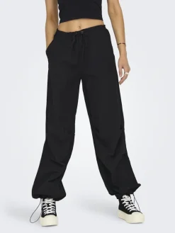 ONLECHO MW PARACHUTE PANT PNT black