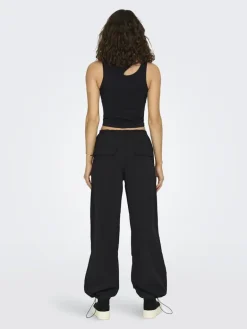 ONLECHO MW PARACHUTE PANT PNT black