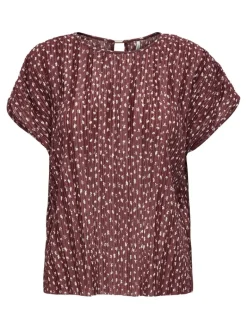 ONLELEMA S/S O-NECK TOP BOX JRS apple butter