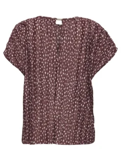 ONLELEMA S/S O-NECK TOP BOX JRS apple butter
