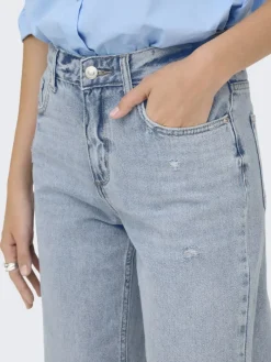 ONLELLA MW STRAIGHT TAI518 DNM NOOS light blue denim