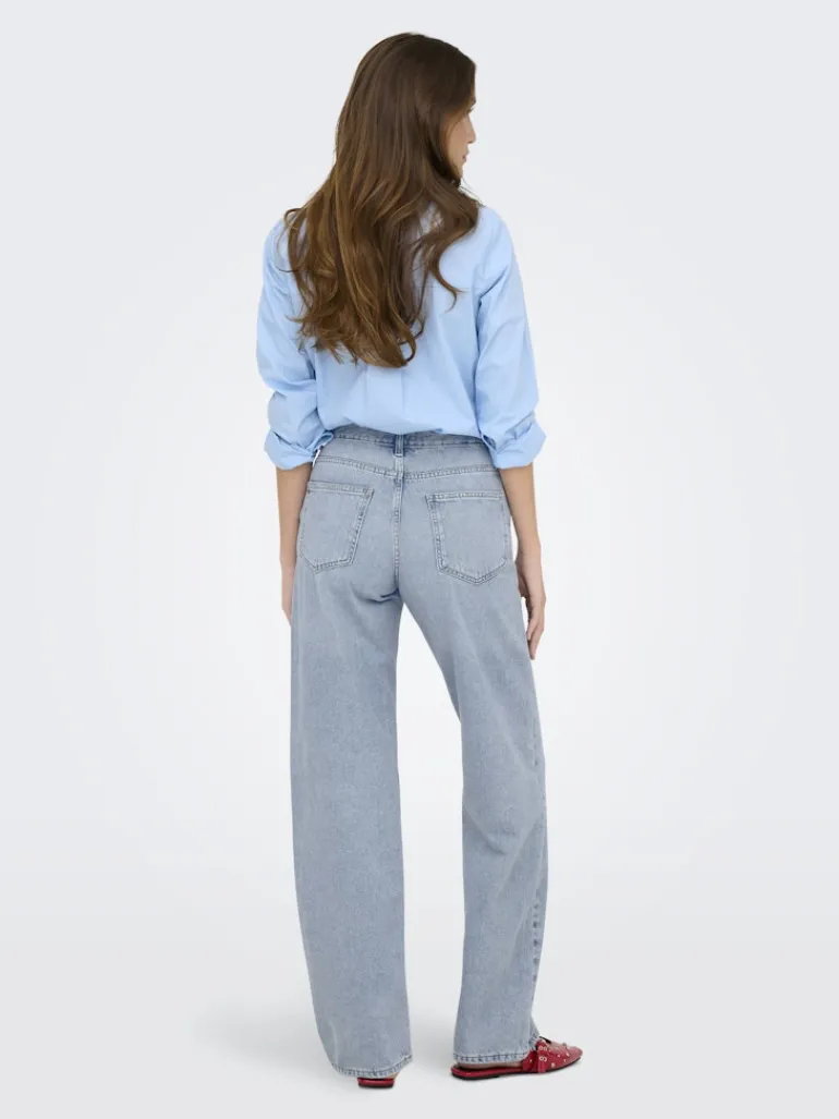 ONLELLA MW STRAIGHT TAI518 DNM NOOS light blue denim