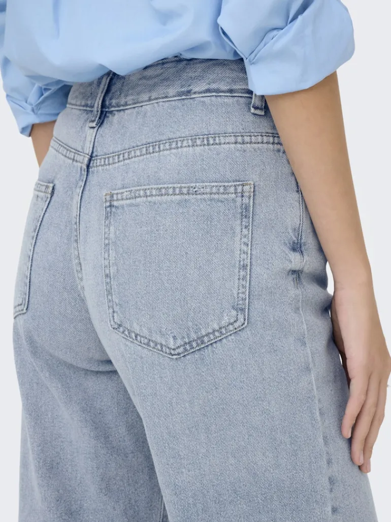 ONLELLA MW STRAIGHT TAI518 DNM NOOS light blue denim