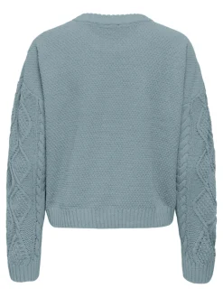 ONLELLY LIFE LS CABLE O-NECK CC KNT arona