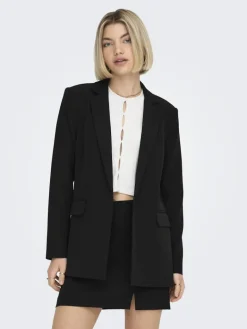 ONLELLY LIFE L/S LOOSE BLAZER TLR NOOS black