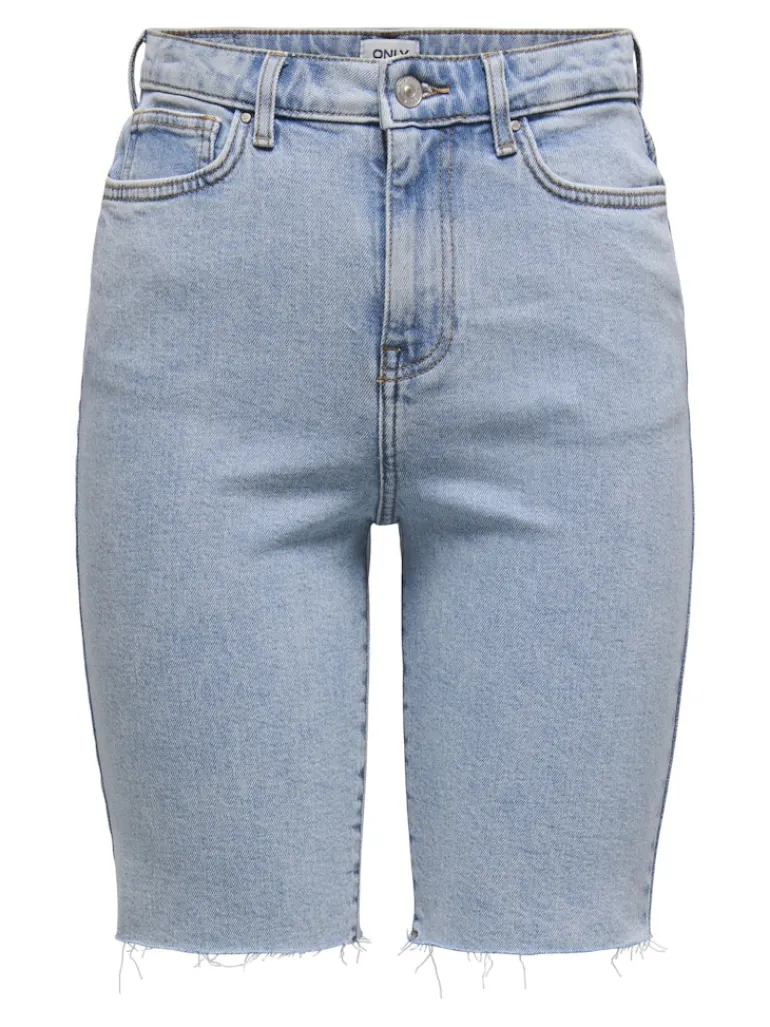 ONLEMILY HW LONG DNM SHORTS CRO741 NOOS light blue denim