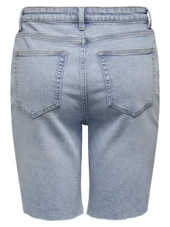 ONLEMILY HW LONG DNM SHORTS CRO741 NOOS light blue denim