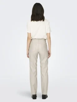 ONLEMILY HW ST ANK FAUX LEATHER PNT NOOS silver lining
