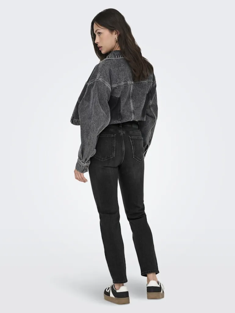 ONLEMILY HW STR ANK DNM NAS997 NOOS black denim