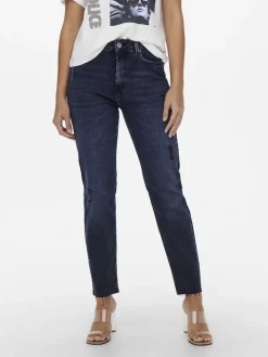 ONLEMILY HW ST RW CR AK MAE546 NOOS blue black denim