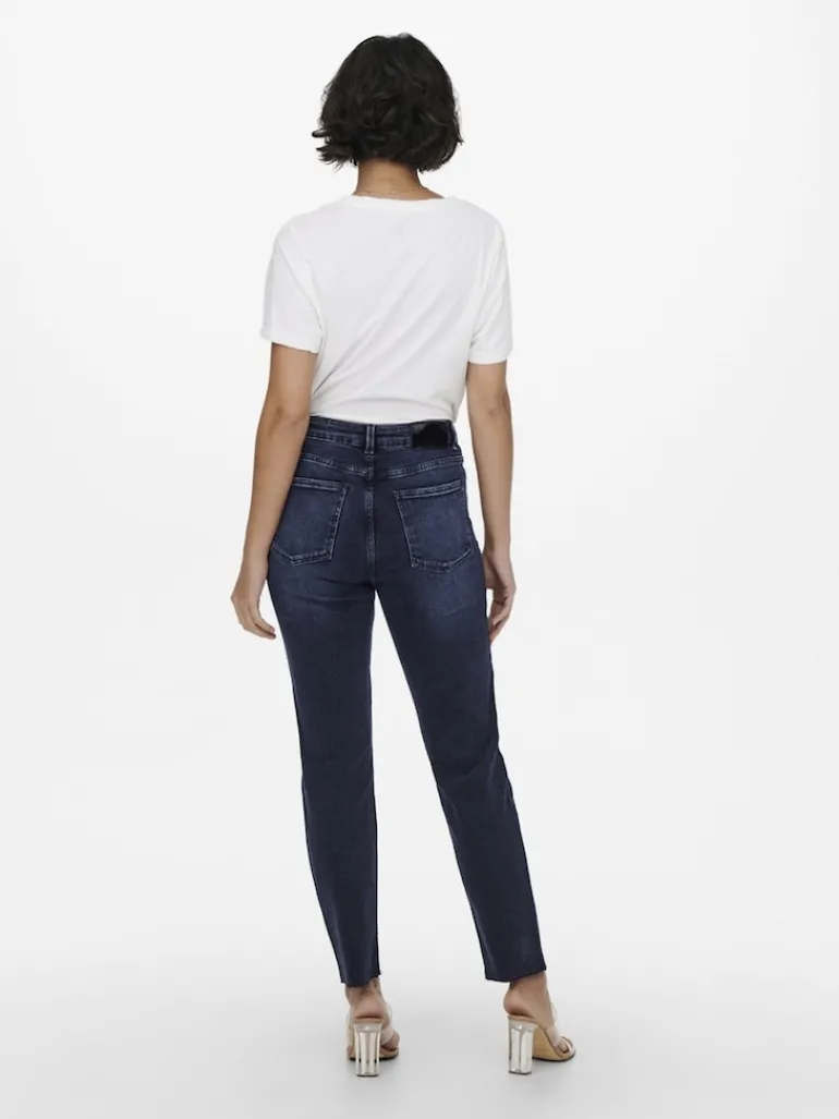 ONLEMILY HW ST RW CR AK MAE546 NOOS blue black denim