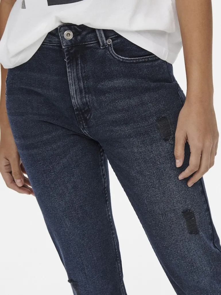 ONLEMILY HW ST RW CR AK MAE546 NOOS blue black denim