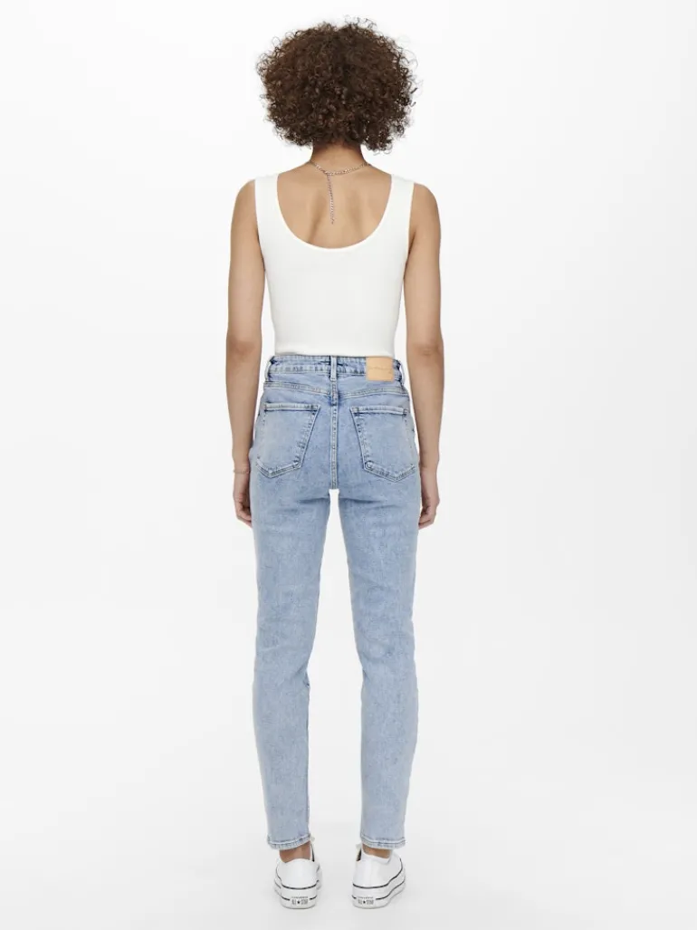 ONLEMILY STRETCH HW ST AK DNM CRO789NOOS light blue denim