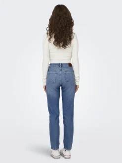 ONLEMILY STRETCH HW ST AK DNM CRO571NOOS medium blue denim