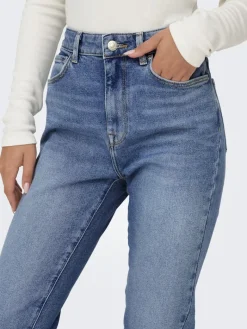 ONLEMILY STRETCH HW ST AK DNM CRO571NOOS medium blue denim