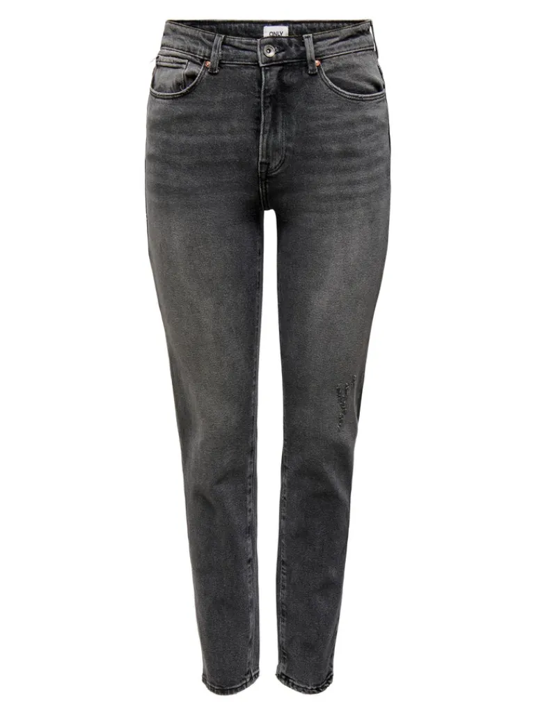 ONLEMILY STRETCH HW ST ANK CRO614 NOOS dark grey denim