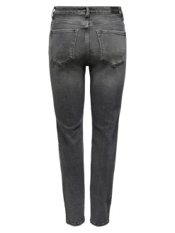 ONLEMILY STRETCH HW ST ANK CRO614 NOOS dark grey denim