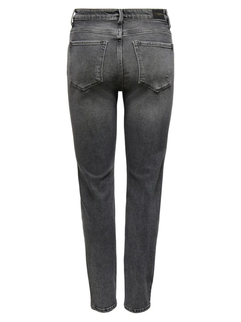 ONLEMILY STRETCH HW ST ANK CRO614 NOOS dark grey denim