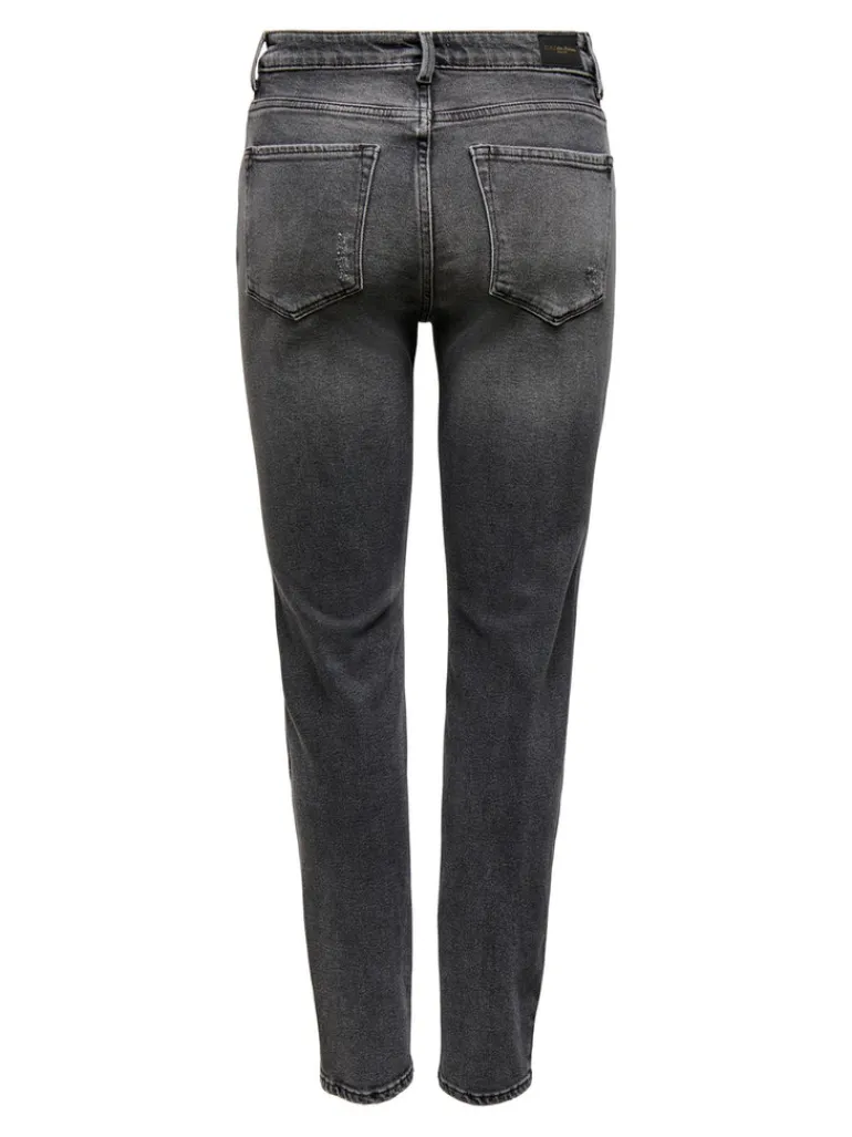 ONLEMILY STRETCH HW ST ANK CRO614 NOOS dark grey denim