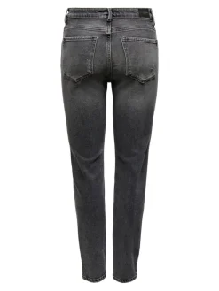 ONLEMILY STRETCH HW ST ANK CRO614 NOOS dark grey denim