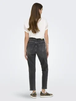 ONLEMILY STRETCH HW ST ANK CRO614 NOOS dark grey denim