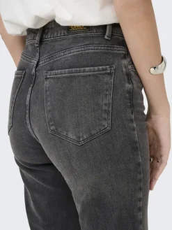 ONLEMILY STRETCH HW ST ANK CRO614 NOOS dark grey denim